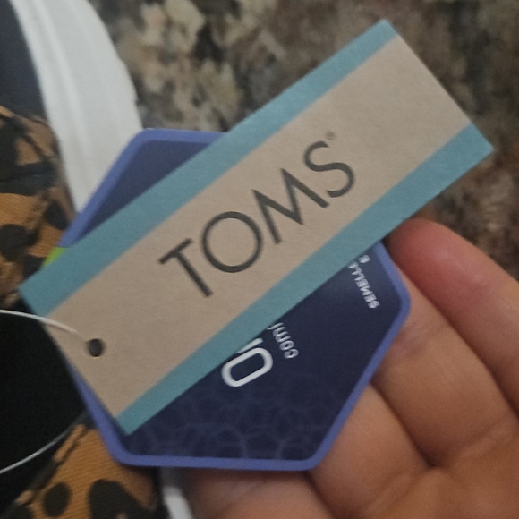 Toms Leopard Print Platform Sandals 6.5 - Picture 7 of 8